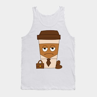 Adulting Coffee Cup Tank Top